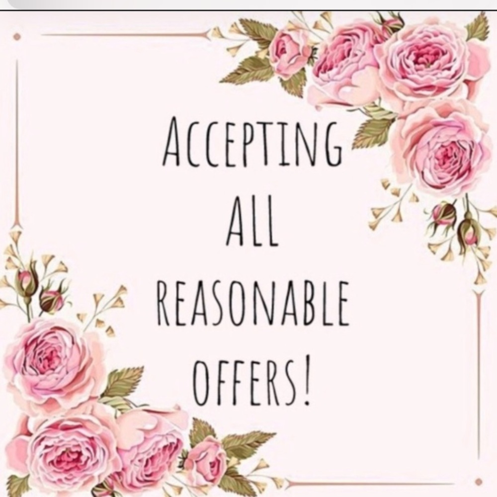 I’m accepting all reasonable offers TODAY!!